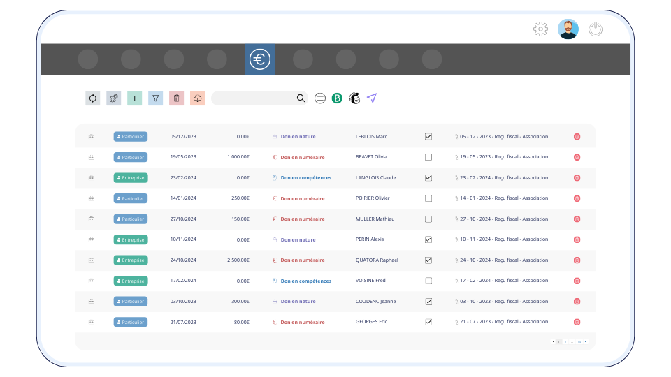 logiciel gestion association